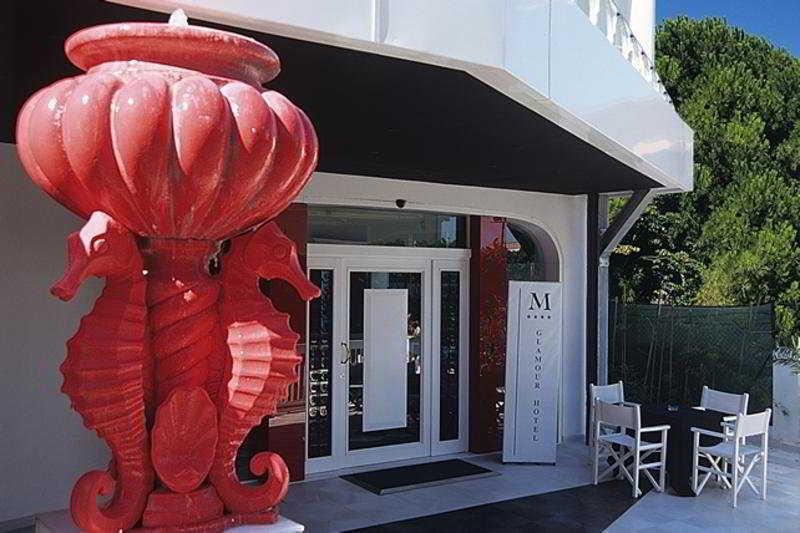 M Glamour Hotel Gabicce Mare Bagian luar foto